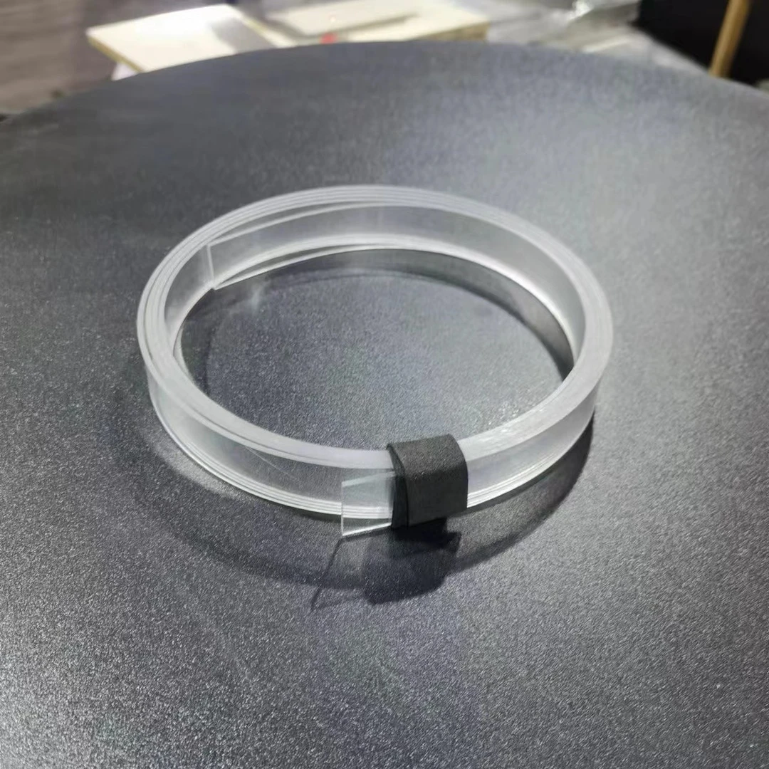 透明防爆边胶条防爆条2.44m