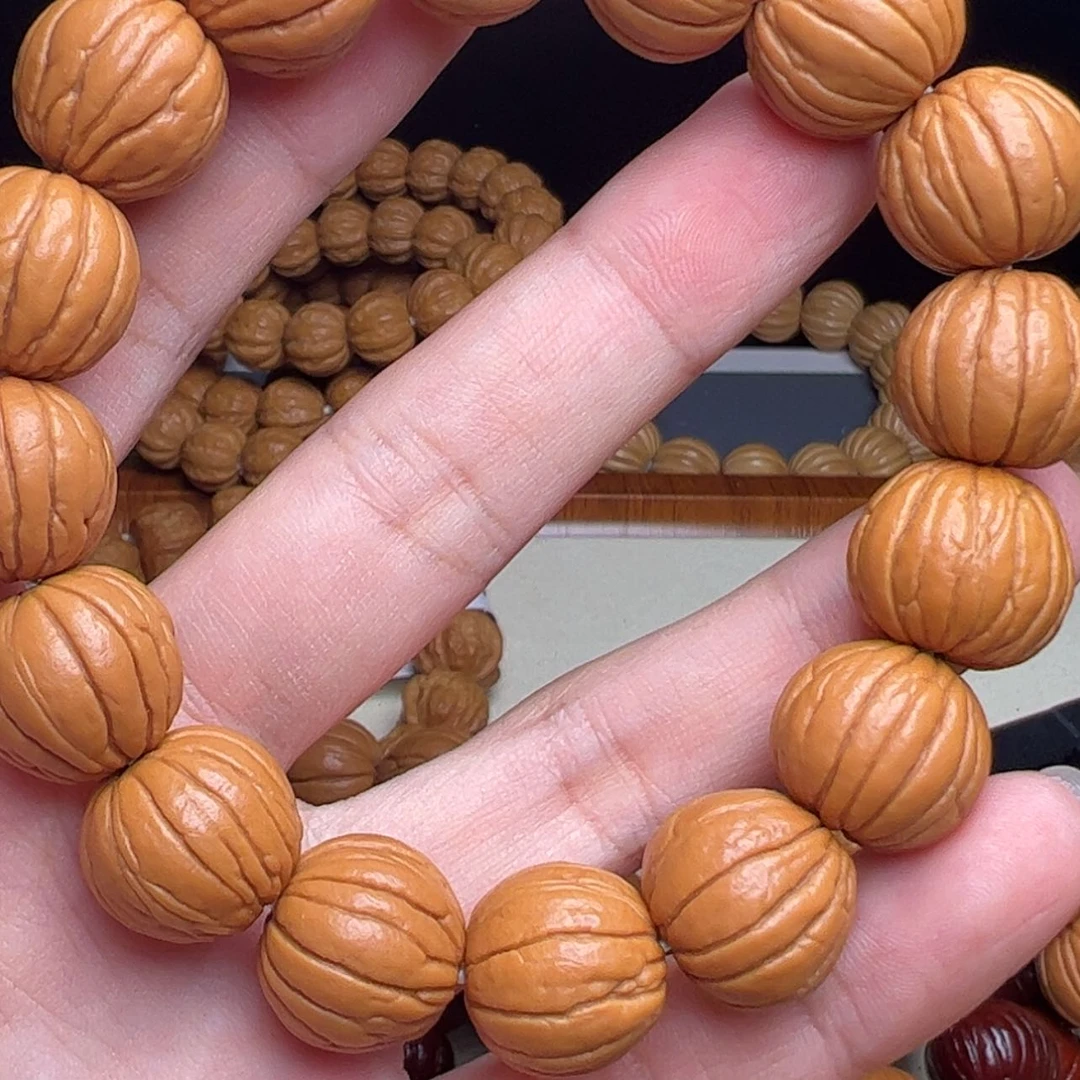 【闪购商品】猴头核桃吊坠༺****吧16西瓜纹