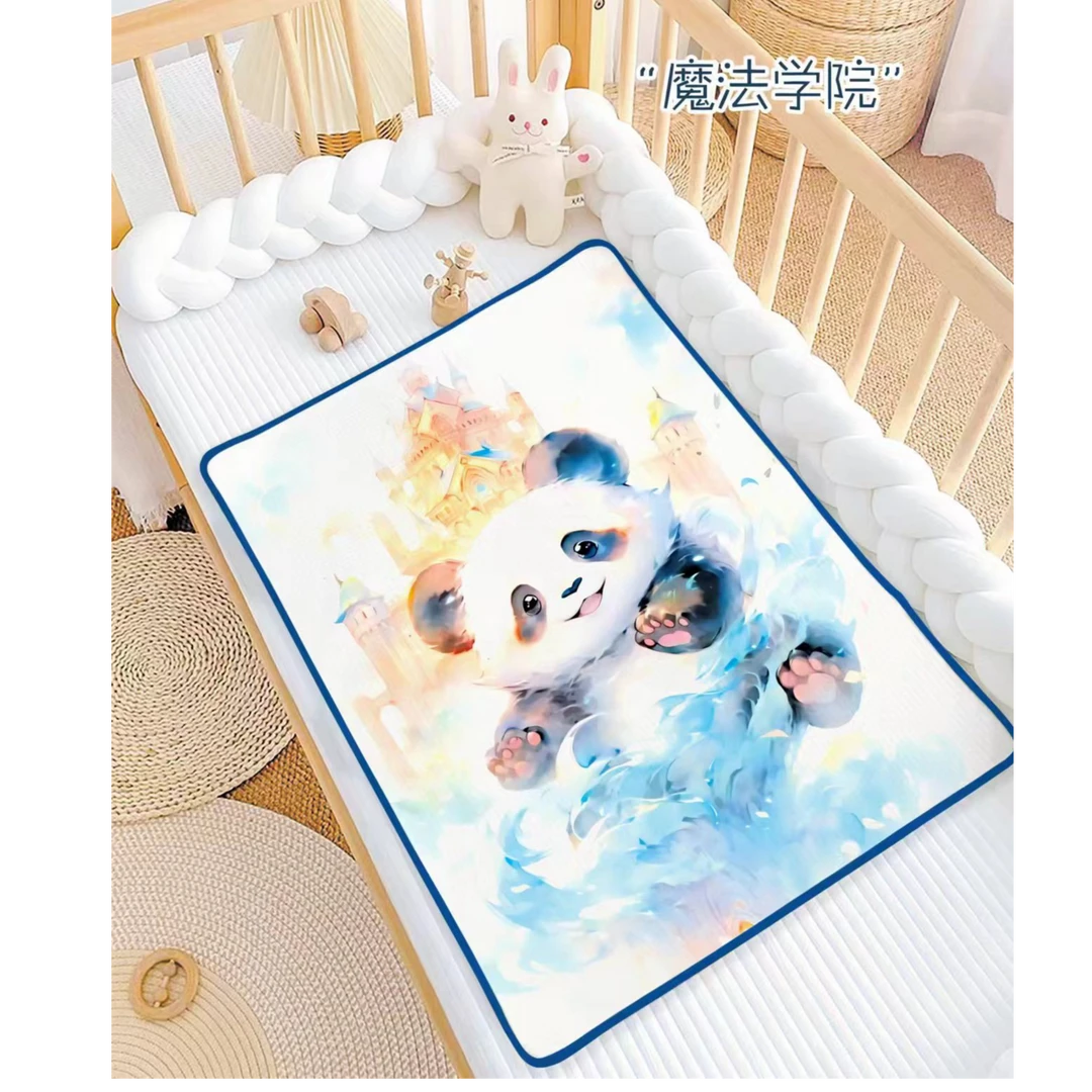 婴儿卡通隔尿垫宝宝防水可水洗大尺寸姨妈生理期隔夜床垫材质