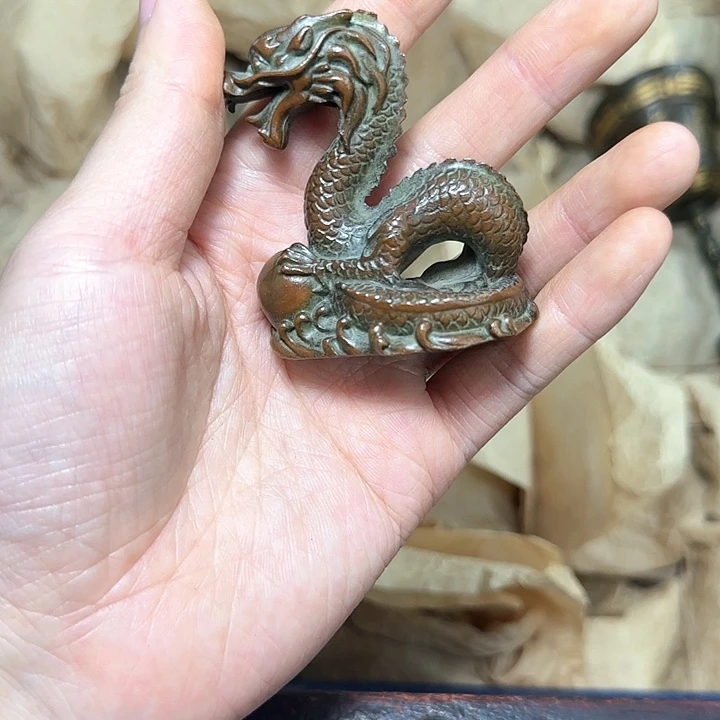 铜质工艺把玩摆件