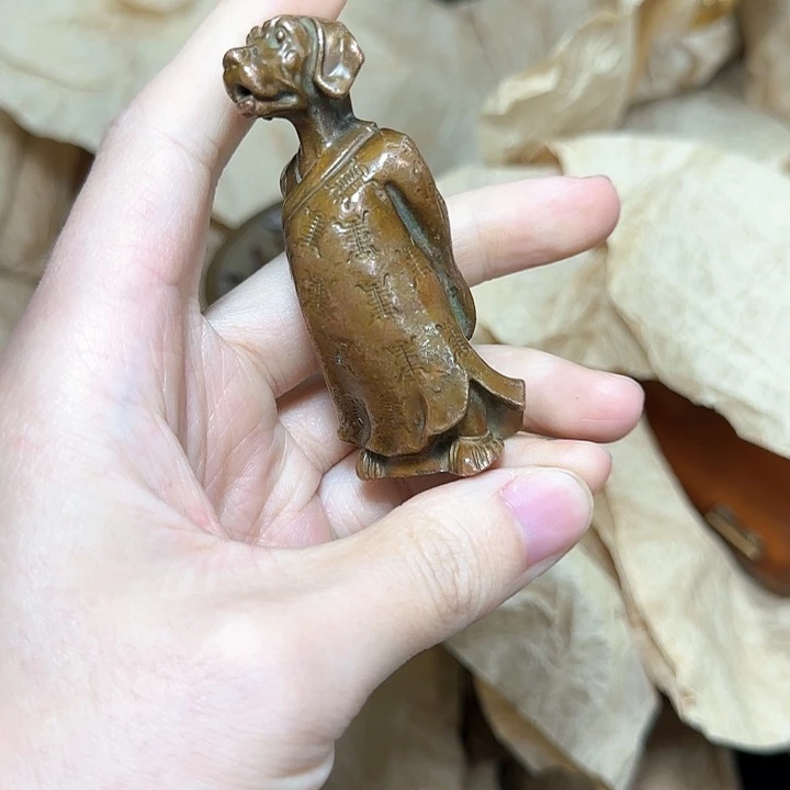 铜质工艺把玩摆件