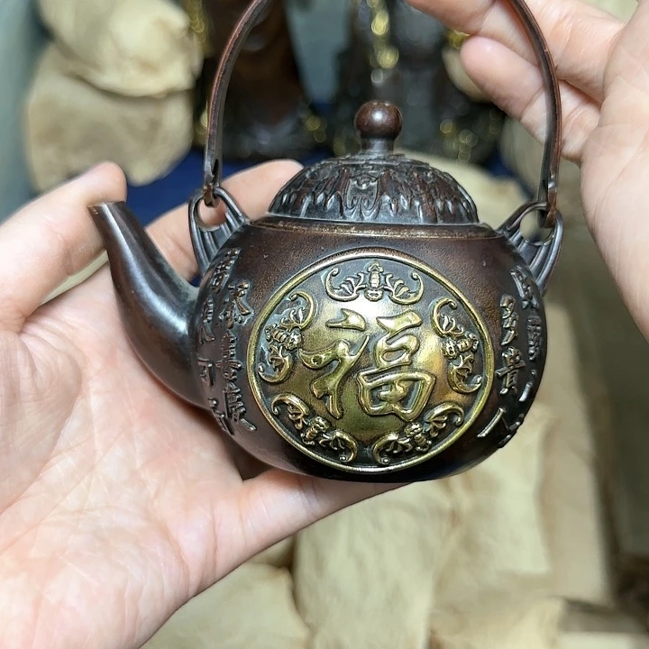 铜质工艺把玩摆件