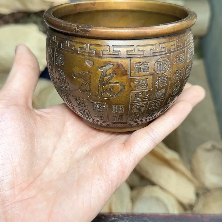 铜质工艺把玩摆件