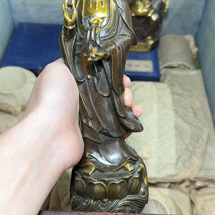 铜质工艺把玩摆件