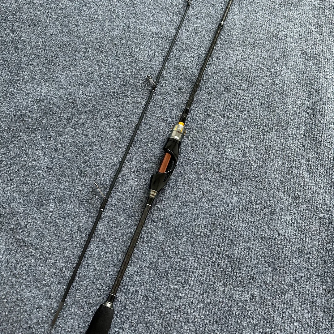 L硬度中快调路滑竿路漂竿顶环5.4mm 路亚竿 直柄