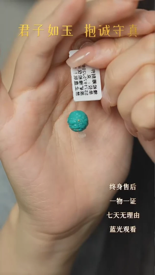【闪购商品】绿松石E58（多样性发一件）未镶嵌雕刻件