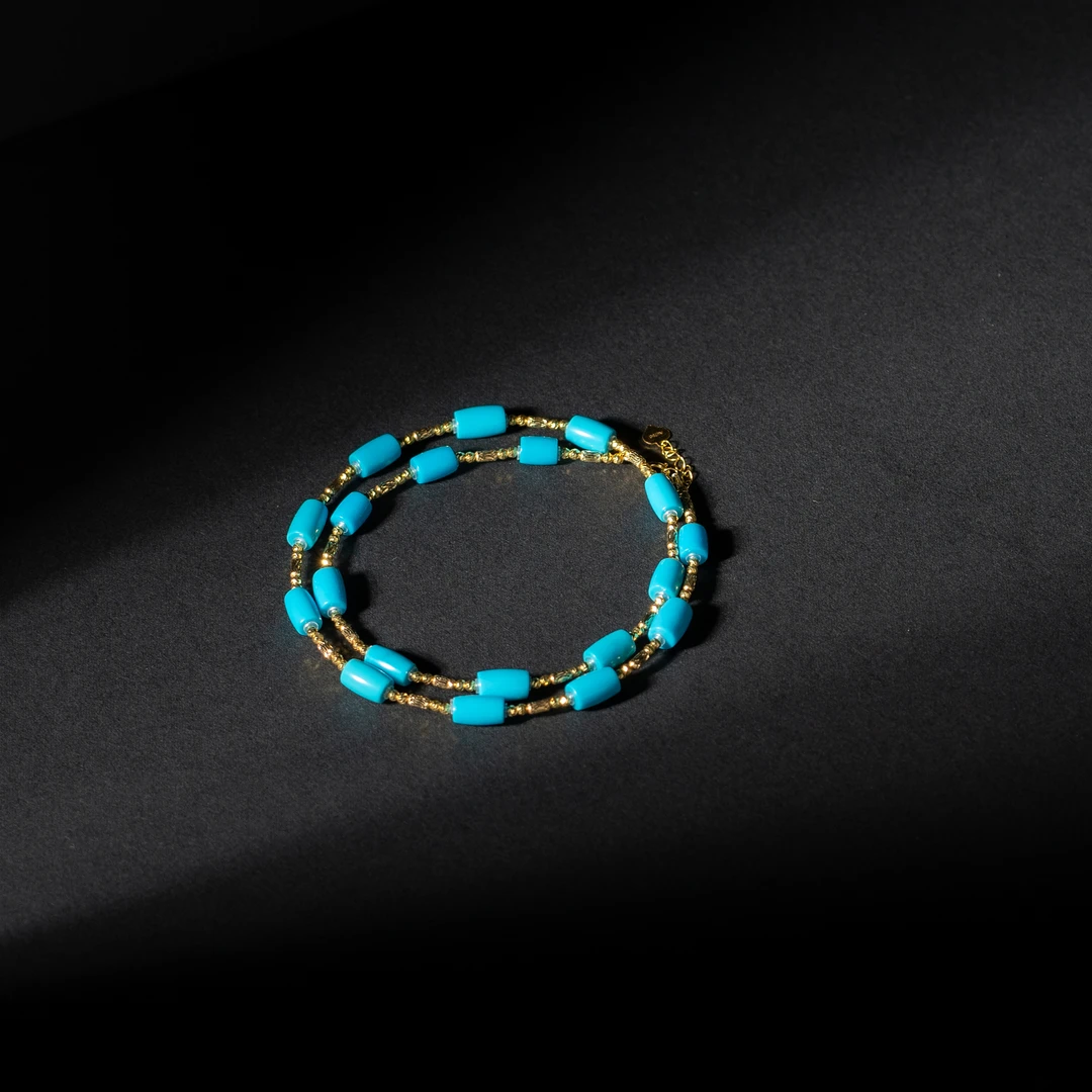 【世间臻宝】18K美松桶珠DIY满天星项链/Q0772/多样性发一件