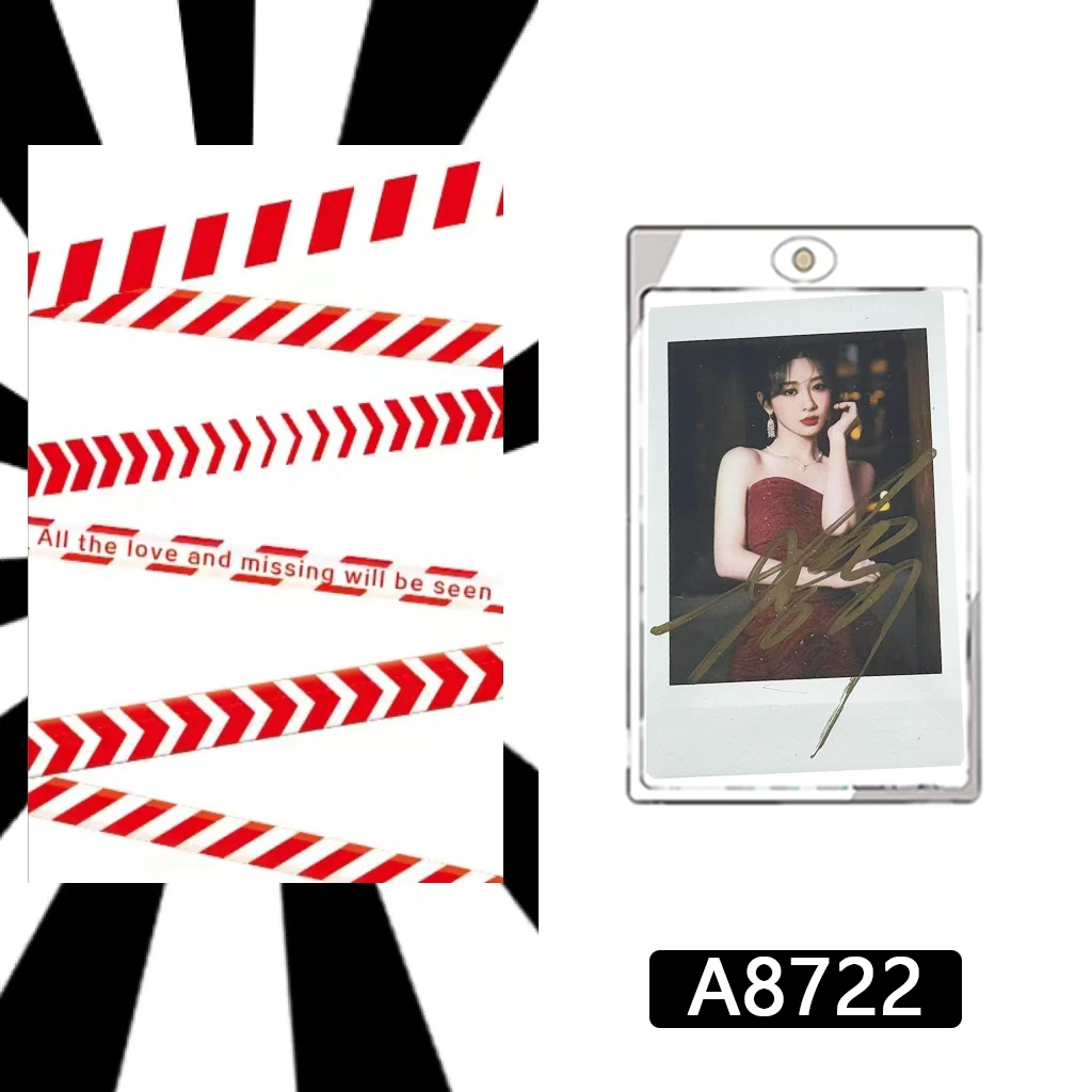 A8722【杨紫】正品拍立得照片 金签款