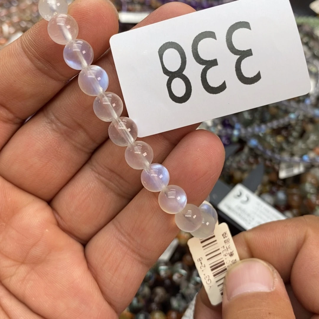 月光石手链未镶嵌手链