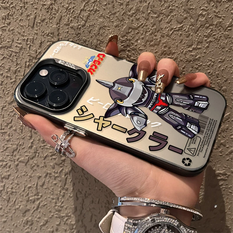铁宝宝金属按键适用于苹果iPhone15手机壳13/12/11磨砂7/8软酷潮