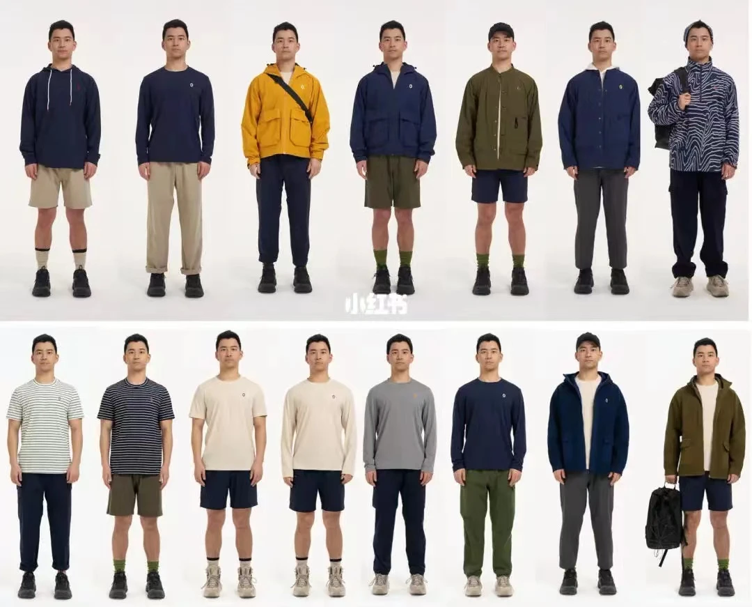 【集合链8-15】男士打底针织长袖时尚圆领透气新款