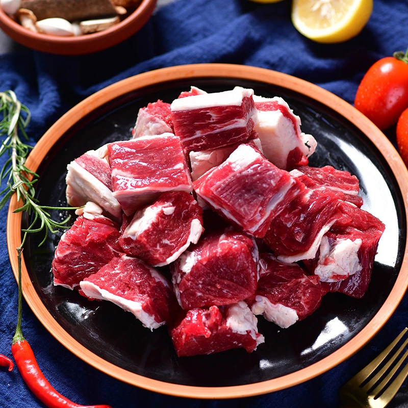 【华阳昇】内蒙古牛腩粒500g*4袋