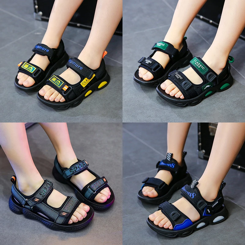 男童凉鞋2024新款夏季软底防滑运动鞋子夏款男孩宝宝儿童沙滩童鞋