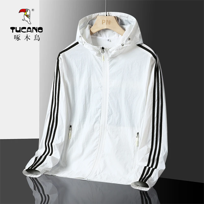 TUCANO/啄木鳥夏季薄款防晒衣男透气防紫外线冰丝情侣防晒服外套