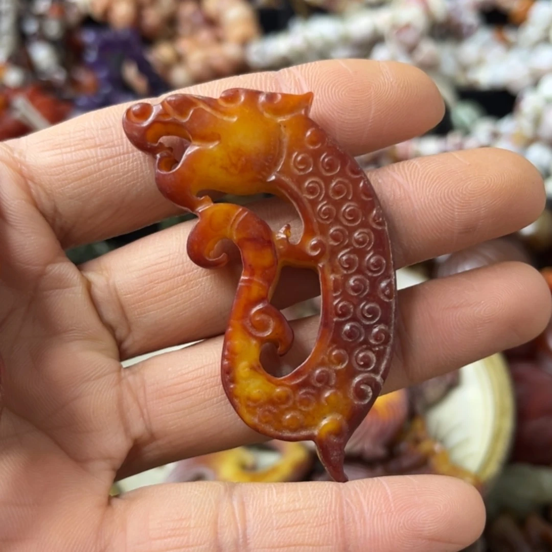 【闪购商品】和田玉（糖玉）颈饰未镶嵌浅*昀