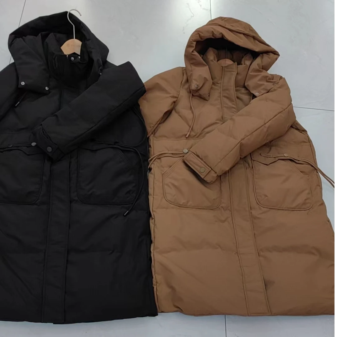 水淼2024冬款休闲时尚宽松大码鸭鸭服