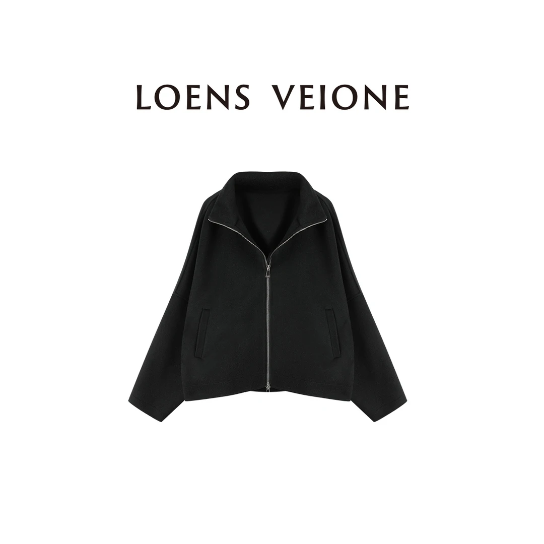 LOENS VEIONE/路斯威亚 桑蚕丝+绵羊毛百搭外套23CVDK0056N