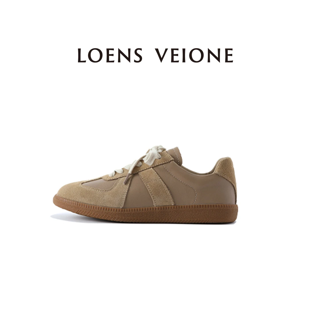 LOENS VEIONE/罗拉复古百搭圆头系带经典款休闲鞋23CVDX0047N