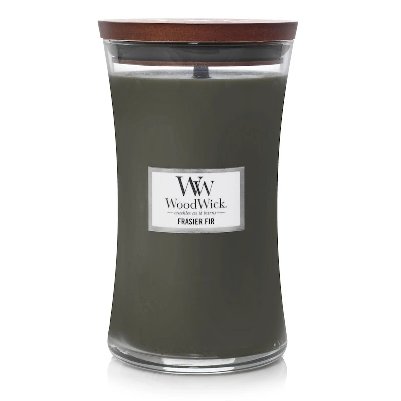 WOODWICK WW天然木质烛芯610克大瓶大豆蜡香薰蜡烛节日网红节日礼