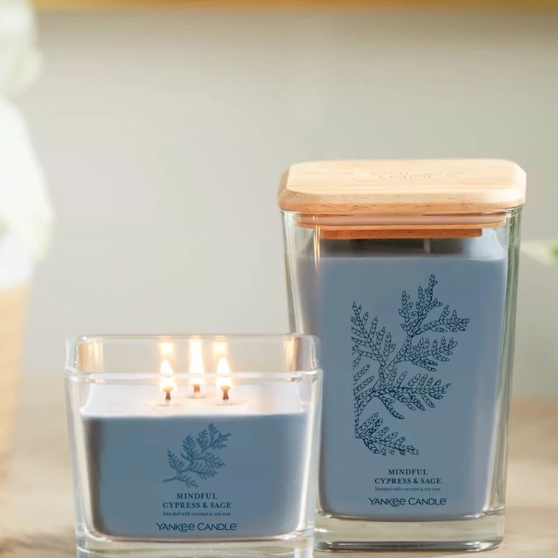YANKEE CANDLE/扬基送点火器聪明盖心享系列wellliving椰子蜡香薰