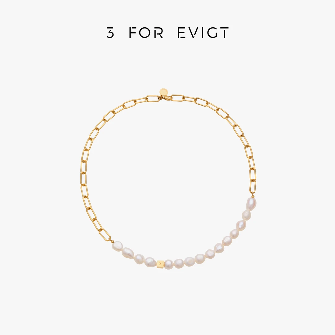 3FOREVIGT 钛钢项链 浅滩系列项链轻奢拼接气质