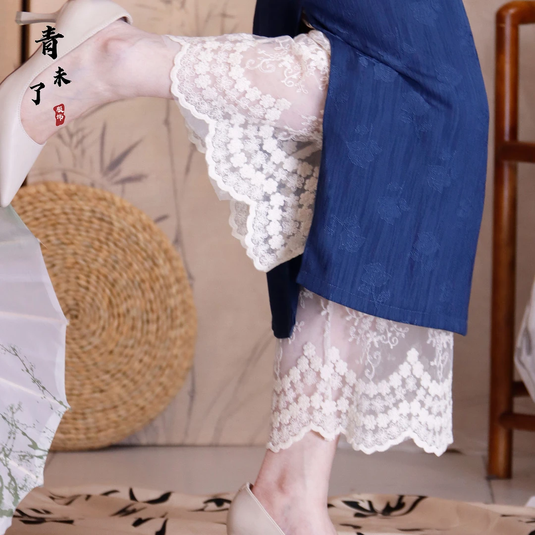 2024初秋新款 蕾丝衬裙 日常修身时尚气质款百搭配饰