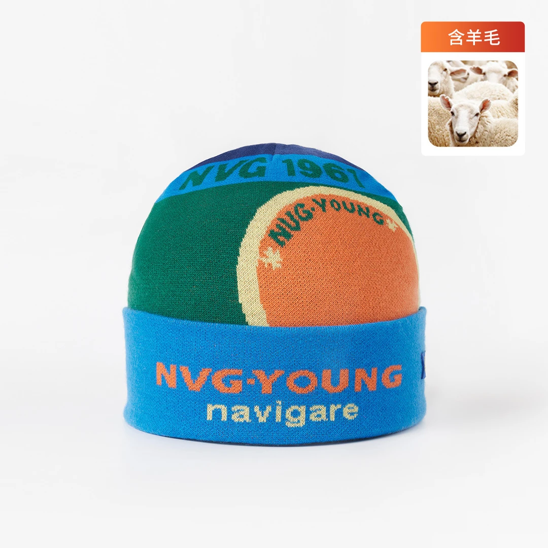 Navigare意大利小帆船秋冬针织时尚休闲潮流毛线帽