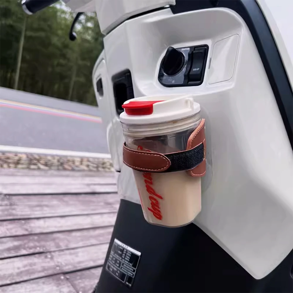 适用新大洲本田ns125la改装水杯架维多利亚踏板车复古车身配件