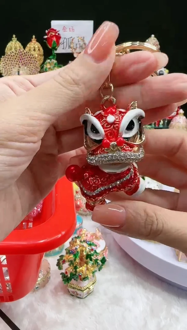 【闪购商品】茶宠珐琅首饰盒摆件AD101