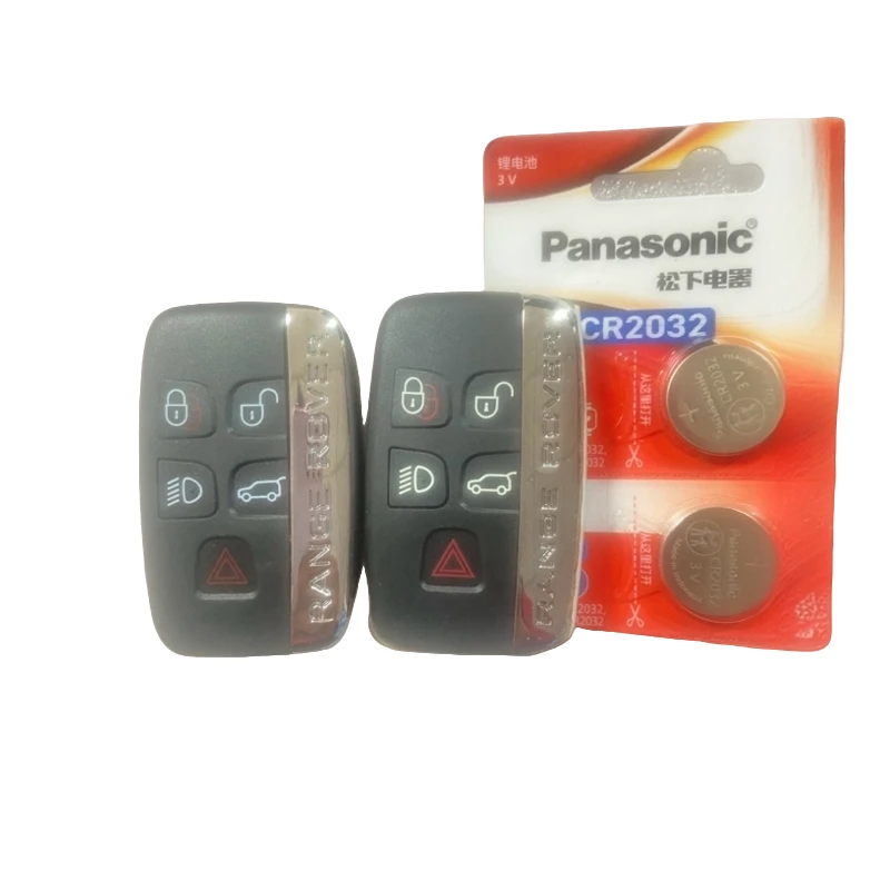适用捷豹路虎汽车钥匙遥控器原装电池CR2032电子3V原装正品