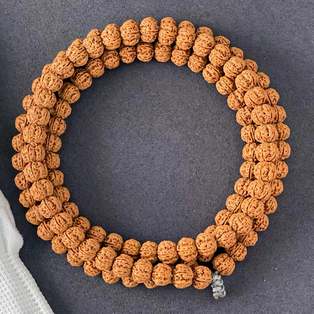 凹底梅花108颗11mm金刚菩提印尼小金刚手串龙爪梅花