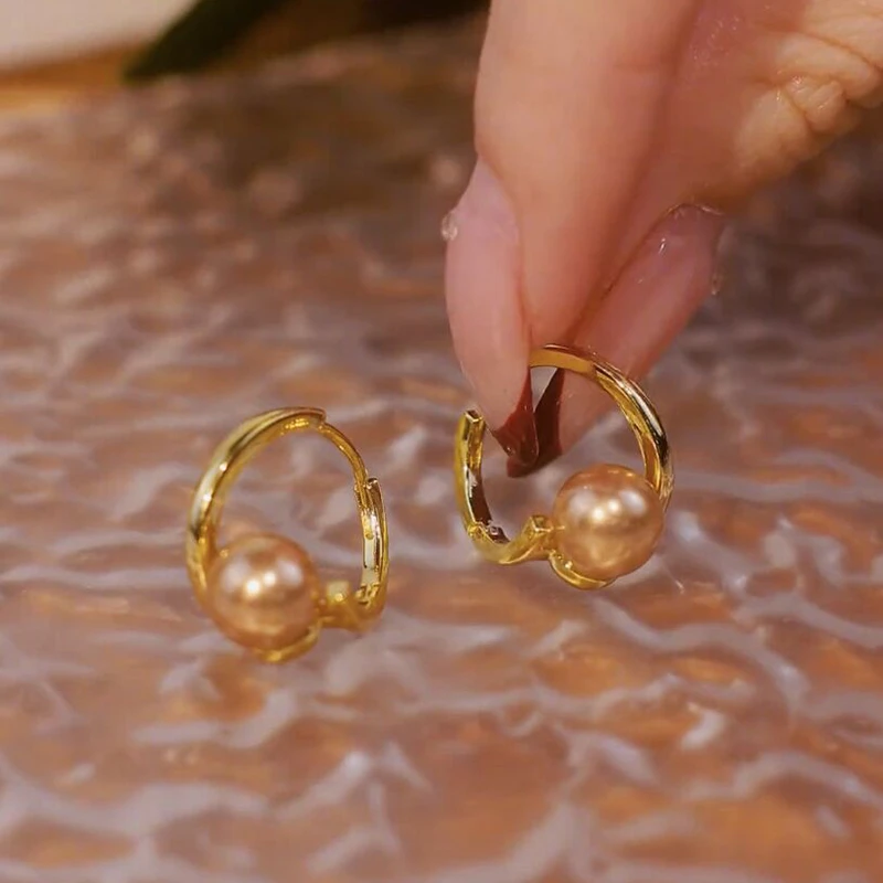 铜合金耳饰 179【相见欢】百搭耳环女高级感气质显女人味耳饰高货