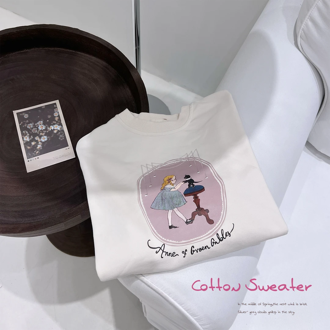 童良品丨女童卡通卫衣