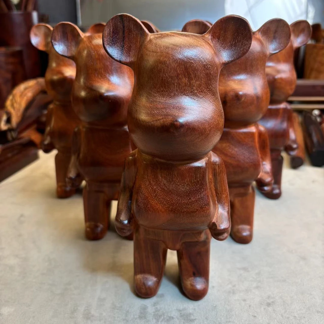 紫檀家居摆件玩偶潮流单品高度20公分