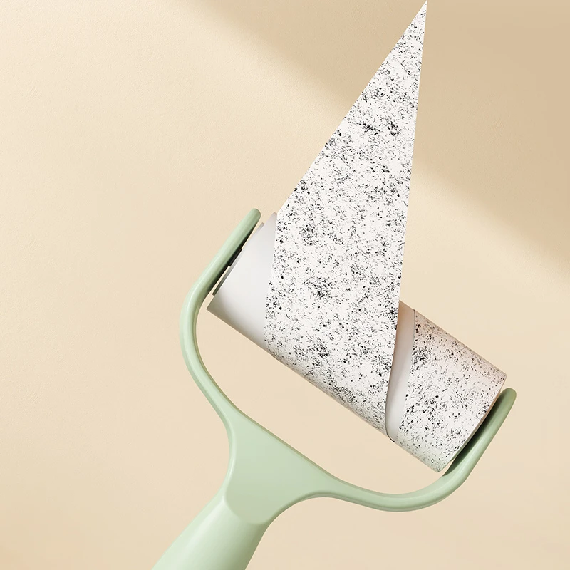 喜家家带盖便携粘毛器5卷纸家用可撕式滚轮滚筒去毛毡【达人专属】