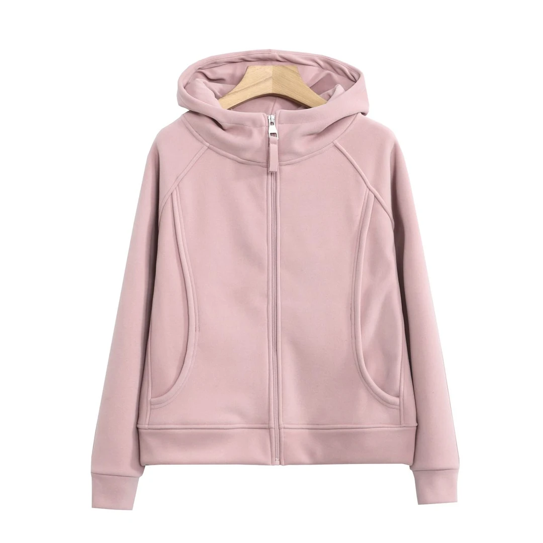 衣品千变-2024加绒新款爆款设计连帽外套