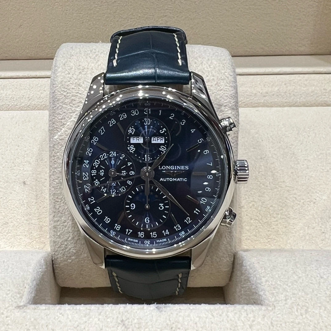 95新 盛岽亨德利 浪琴名匠八针男表/42mm/公价3.1W/21年卡/534/xi