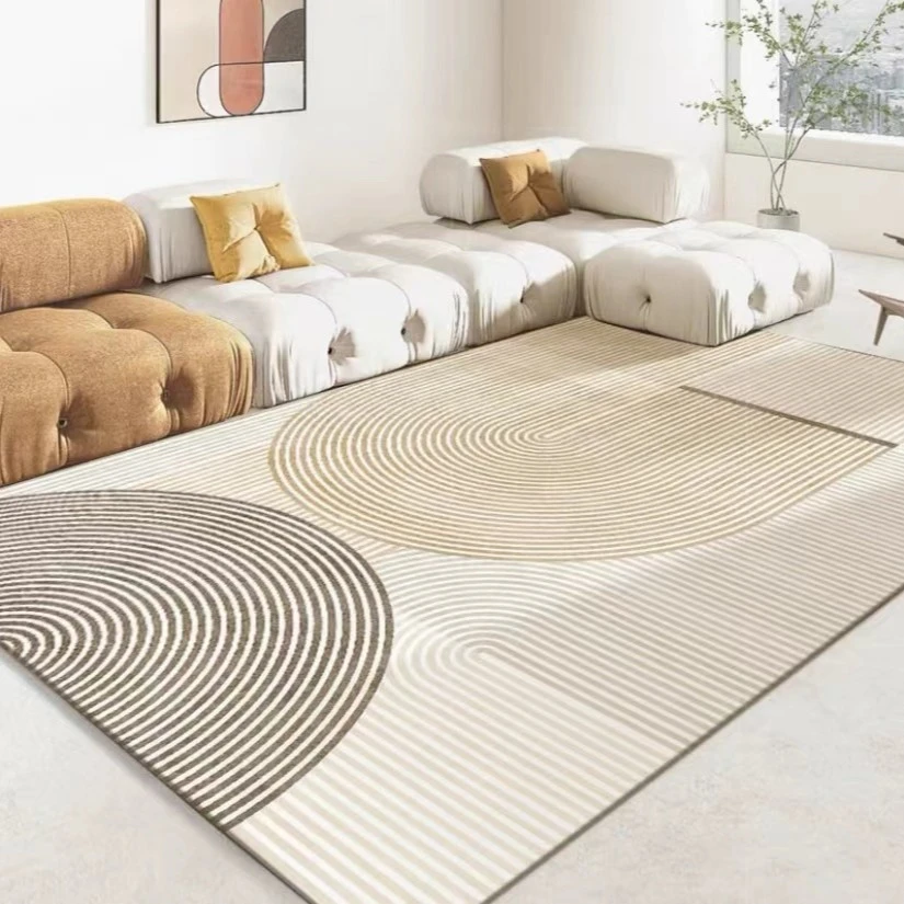 客厅网红地毯仿羊绒【梦意】简约高级奶油风客厅卧室百搭耐脏地毯