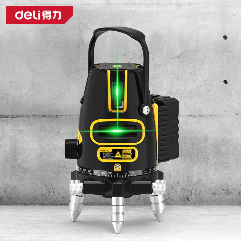 得力多功能激光水平仪2线