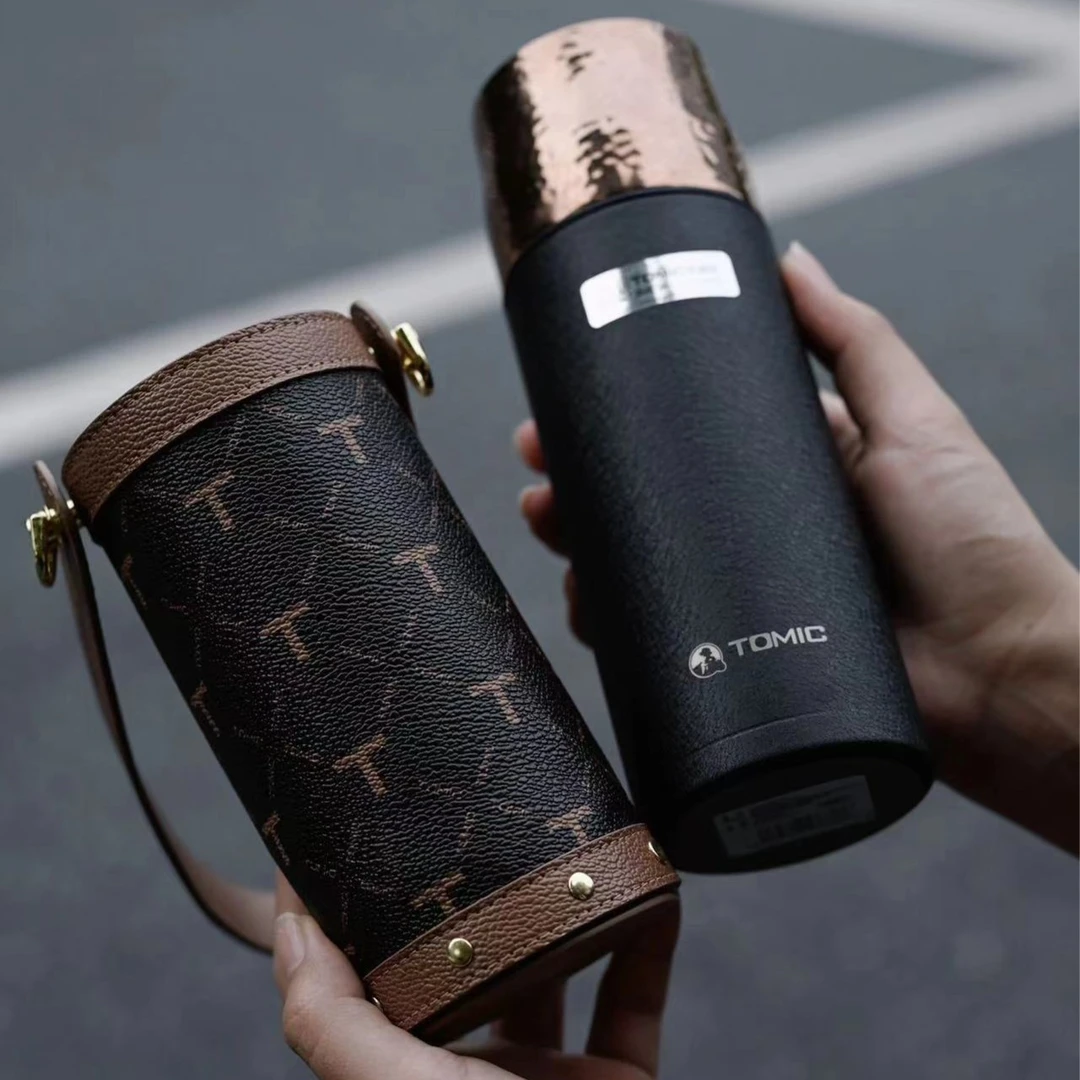 TOMIC/特美刻全包老花杯套手拎款（仅杯套无杯）