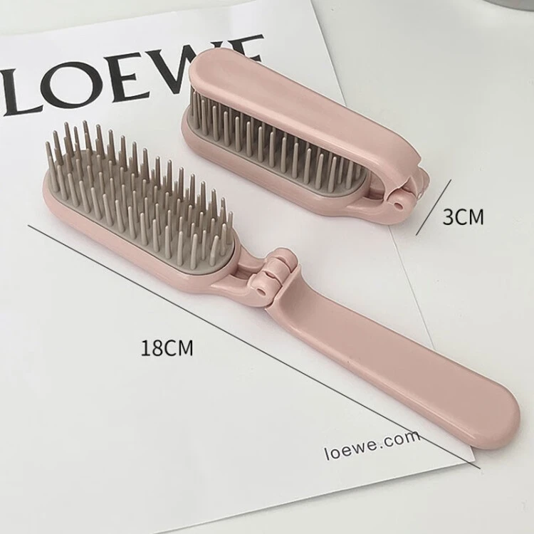 梳子折叠梳子随身便携旅行小巧迷你可爱ins按摩梳简排骨梳便携式