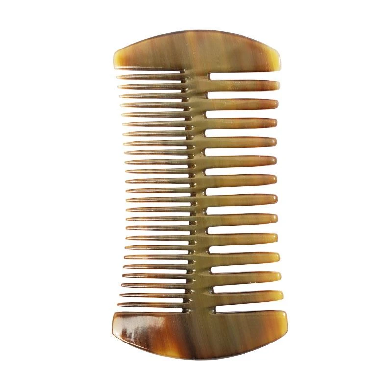 真天然牦牛角篦子梳头皮头发按摩梳头部梳子便携迷你小包包梳女士