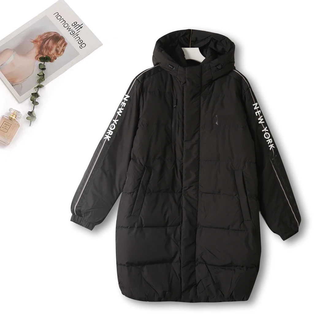 【速暖实穿派】秋冬中长款保暖潮流百搭防风羽绒服冬季情侣款CL226