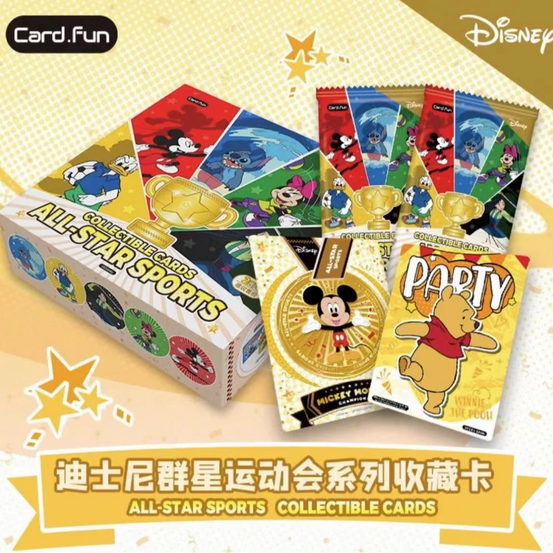 card.fun/集卡社【许愿】迪士尼两元包第一弹收藏卡牌群星运动会
