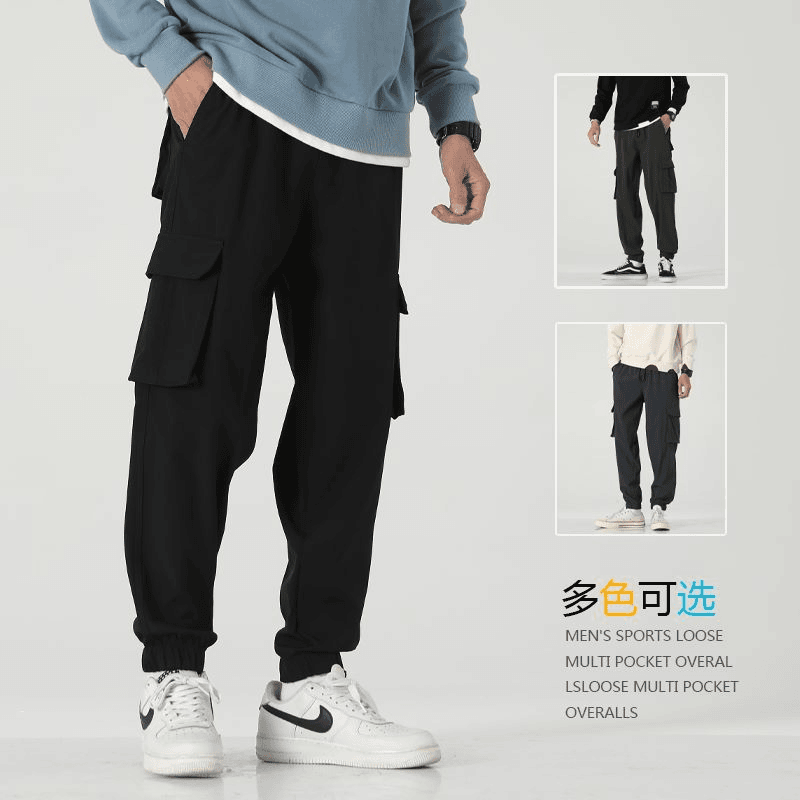 TUCANO/啄木鳥秋冬束脚山系工装裤宽松潮流男士休闲裤9028中厚