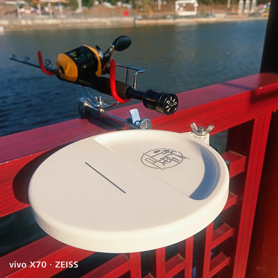 桥筏拉饵盘筏钓通用拉饵盘一线饵盘桥伐拉饵盘桥阀桥钓支架上专用