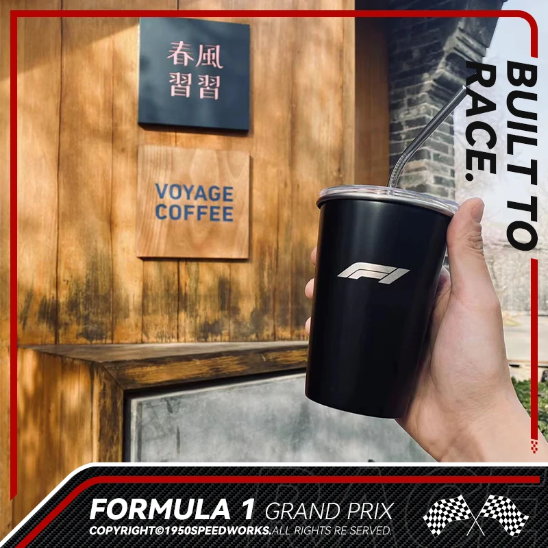 25赛季F1车队不锈钢水杯高颜值车队F1周边好物