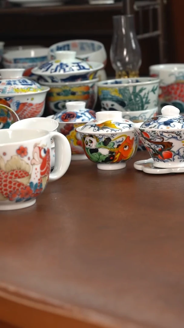 【闪购商品】昨明 龙鱼福字壶承（微瑕福利价）