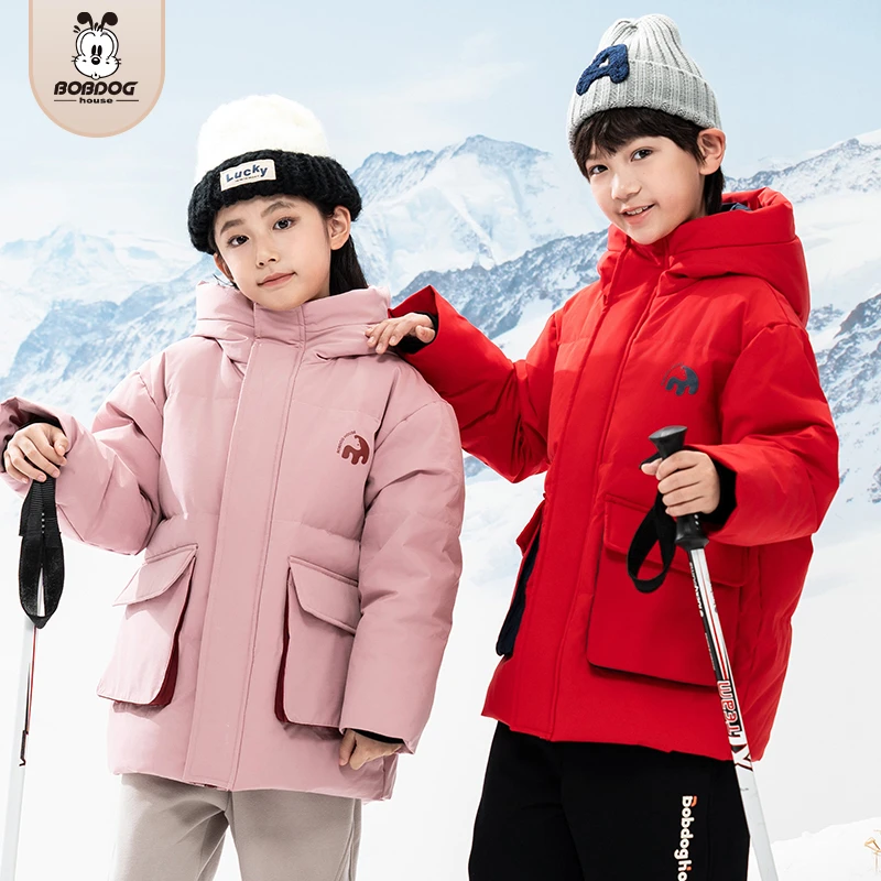 BOBDOGHOUSE儿童羽绒服加厚时尚外套B244SRU592 TZ
