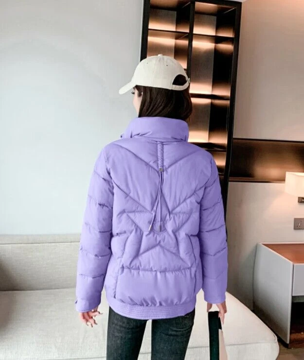 棉服女2023短款立领时尚百搭加厚保暖韩版宽松休闲冬季新款棉袄女